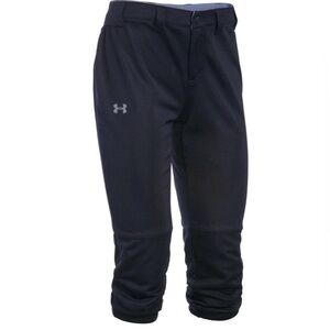 Women’s black Under Armour softball pants XS